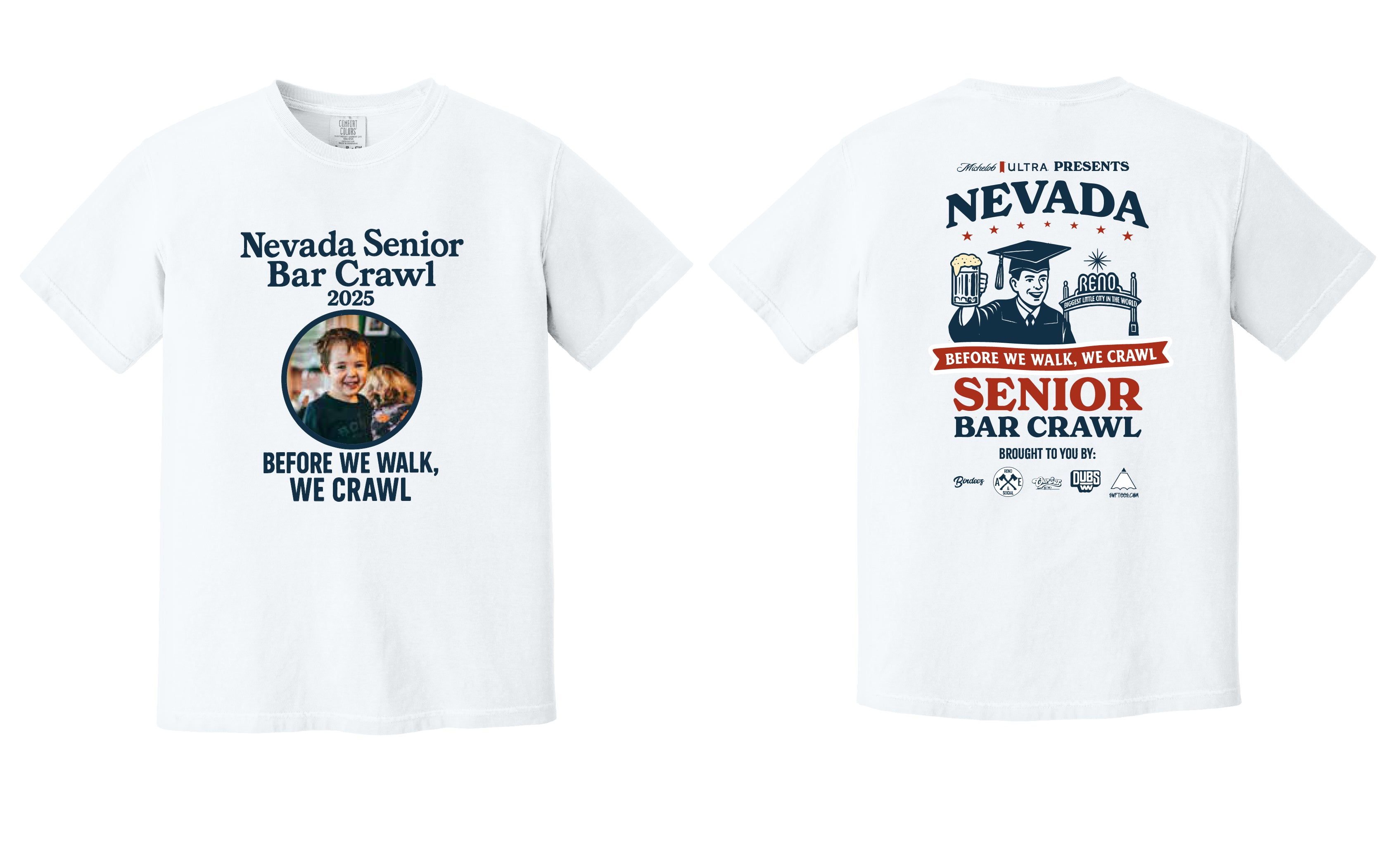 Nevada Senior Bar Crawl Merch